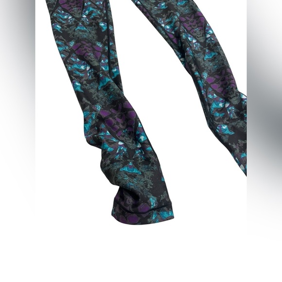 Calia by Carrie Underwood Geometric Patterned Rouched Leggings Sz S - Picture 2 of 8